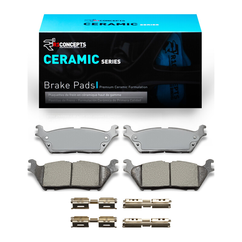 Ford Expedition Brake Pads - Rear - R1 Concepts - R1 Ceramic - `15-`21